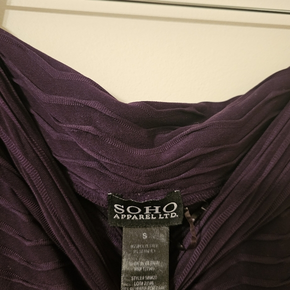 Soho Purple Maxi Skirt - Size Small - Picture 10 of 10